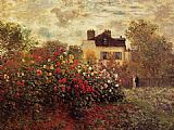 The Garden at Argenteuil by Claude Monet